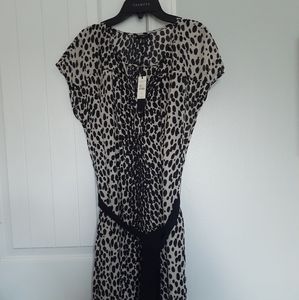 Talbots Dress Animal Print 10 Petite